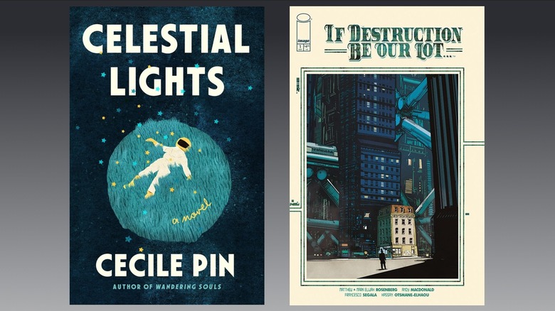 Book covers for Celestial Lights and If Destruction Be Our Lot